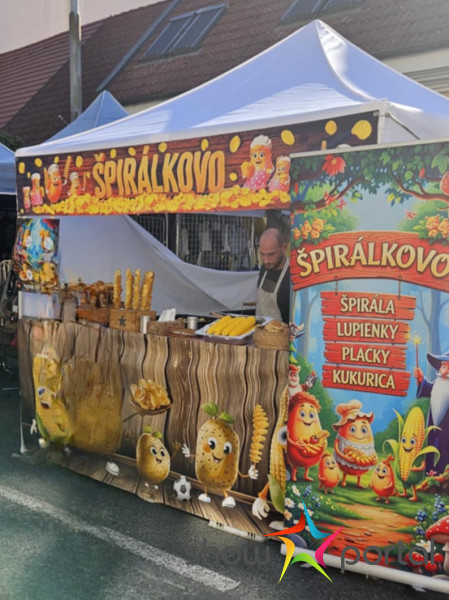Špirálkovo - pečené zemiakové špirálky