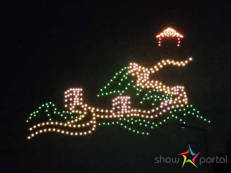 Dronová show | Drone light show | Dron show