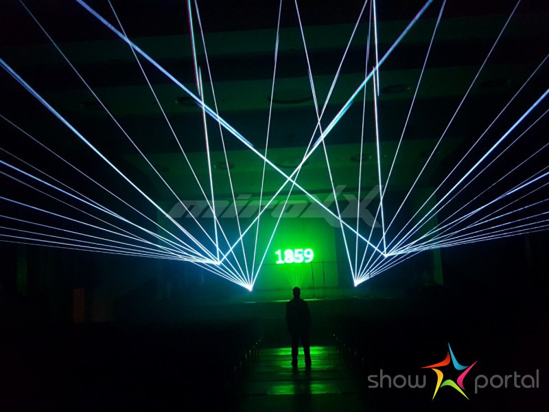 Grafická / laserová Show / laserové mapovanie - miroxx