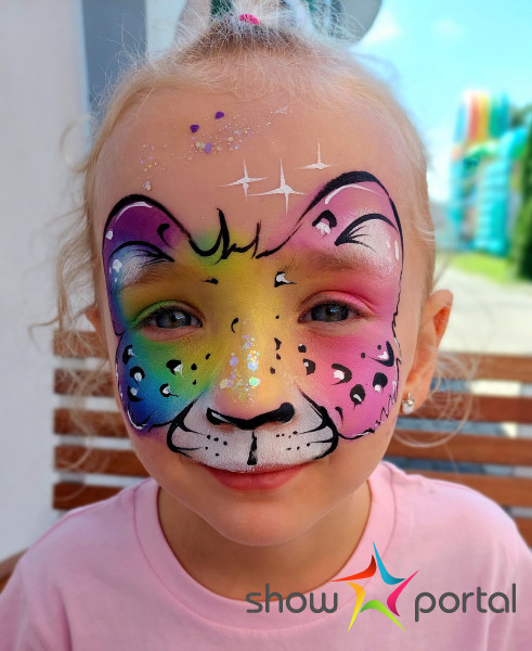 Maľovanie na tvár v Bratislave a okolí - Facepainting by Mirabela