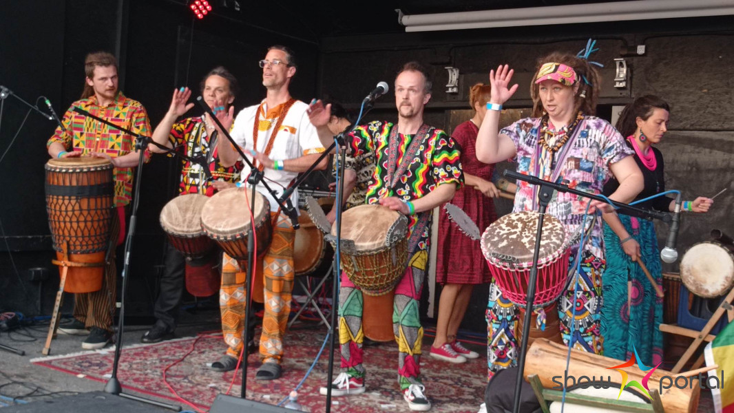Jamadan / africká bubnová show / bubnovanie pre deti i dospelých
