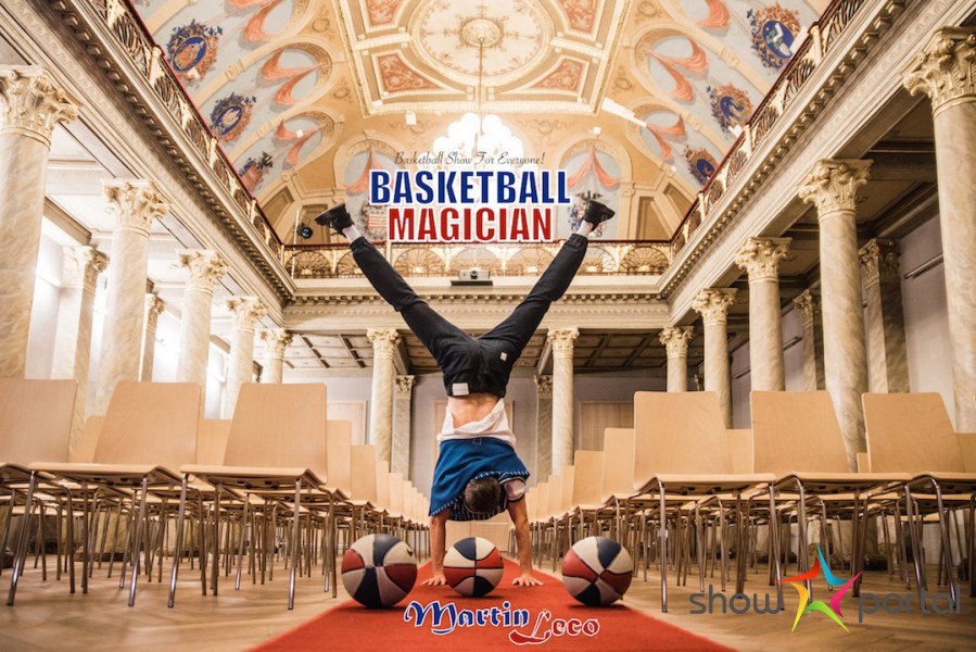 Martin Leco - BASKETBALL MAGICIAN - Basketbalová exhibícia a show (freestyle)