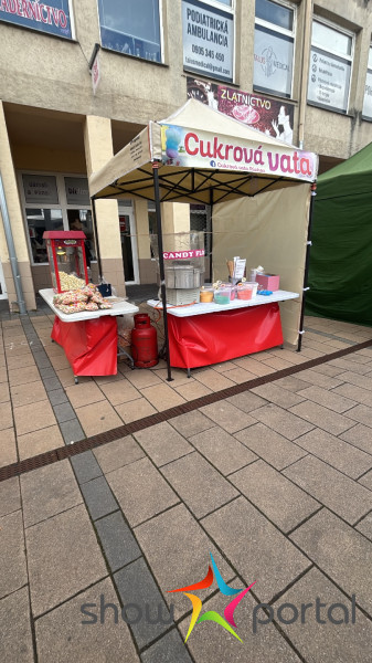 Cukrová vata a popcorn
