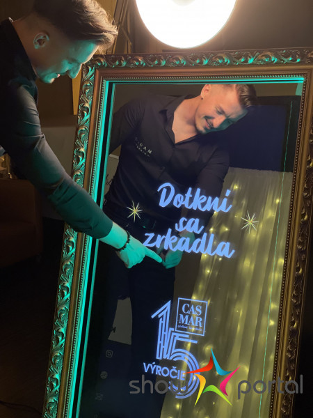 Magic MIRROR - dotykové fotozrkadlo