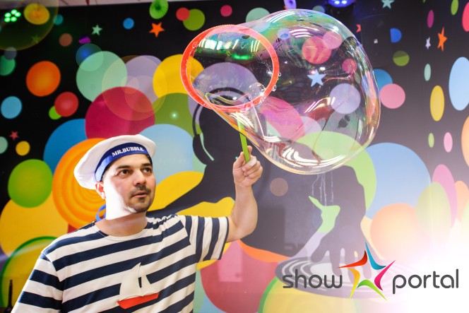 Mr. Bubble - bublinová show