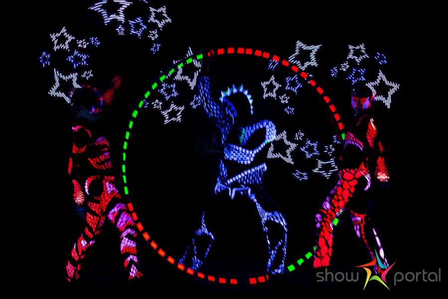 Anta Agni - Visual Poi - svetelné logo a grafika na želanie