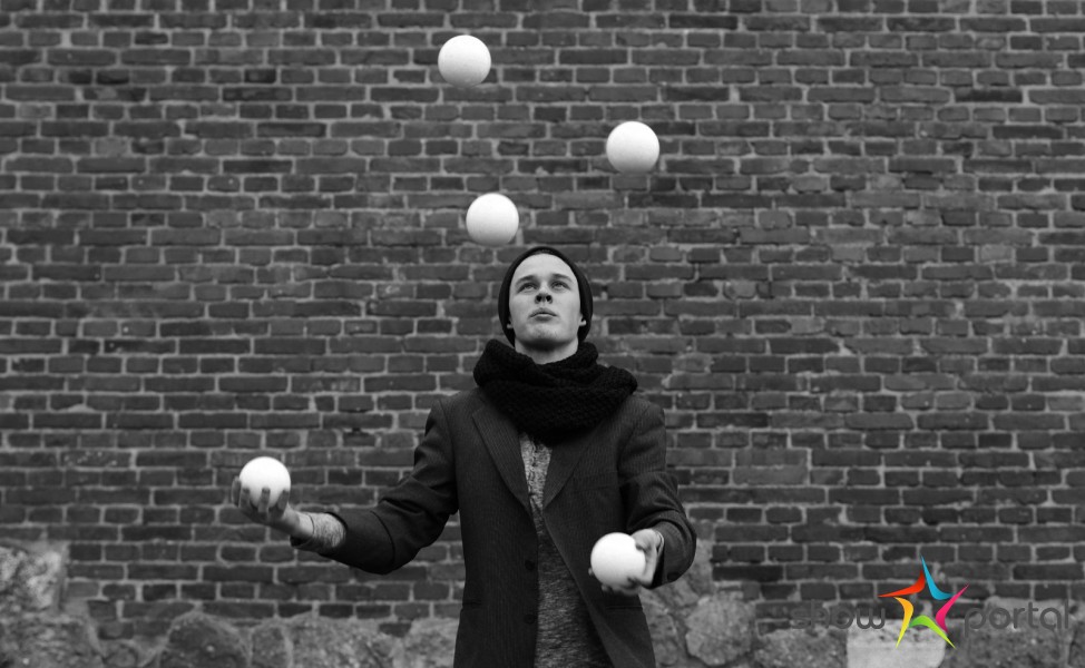 Martin Herian- žonglérska show