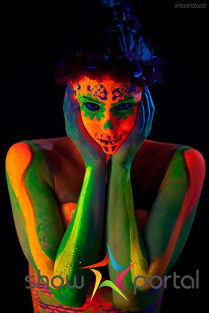 UV Body painting - Mgr.art. Veronika