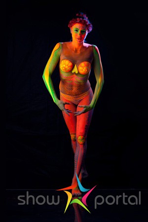 UV Body painting - Mgr.art. Veronika