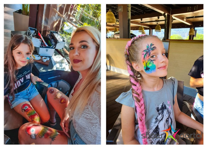 Maľovanie na tvár / facepainting - Veronika