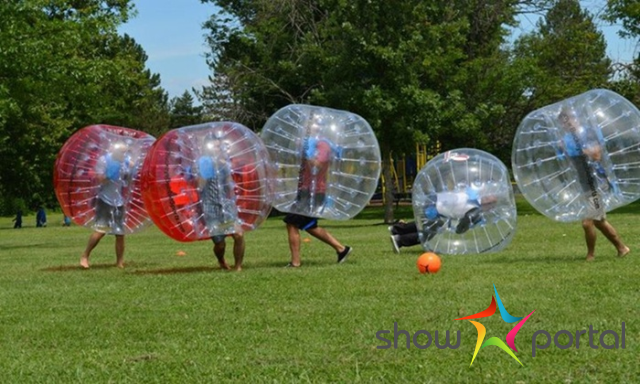 Zorbing futbal - gule na futbal