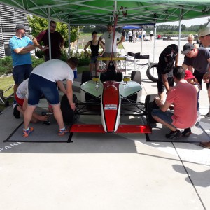 Pit Stop Event - výmena kolies na formule na čas