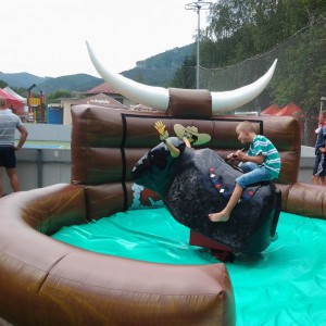 Ródeo býk simulátor /futbalová lopta, surf/ - Funnyjump