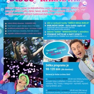 Bublinkový disco karneval s Wikim