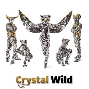 Crystal Wild zrkadlové zvieratá mirror animals